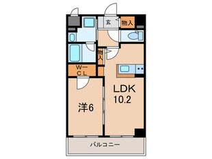 マンションレオ－ノの物件間取画像